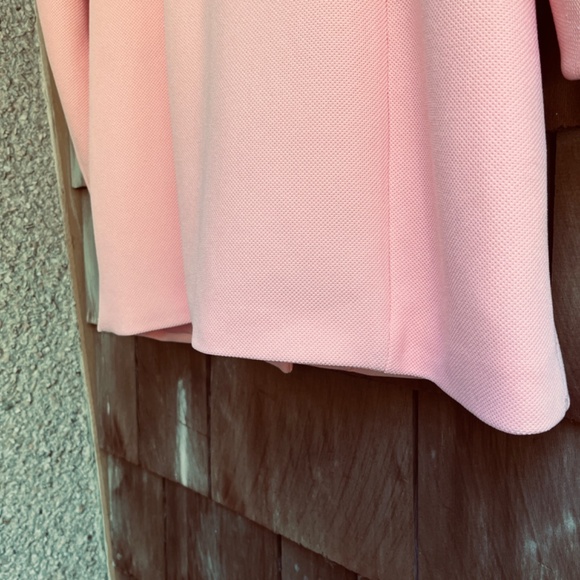 Jacqueline de Yong Lined Coatigan Long Collarless Jacket Apricot Pink Size M - Picture 15 of 15